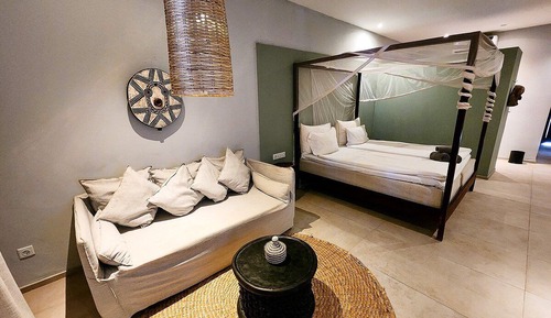 Habitación Deluxe doble, vistas al jardín
