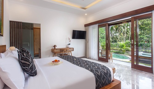 Villa romántica, 1 habitación, no fumadores, piscina privada