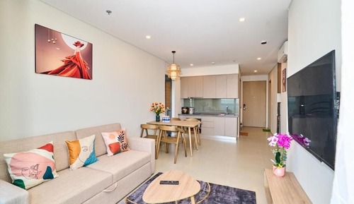 Apartamento, 3 habitaciones, balcón, vistas al mar