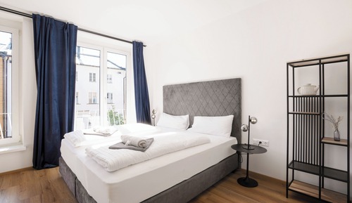 Habitación básica doble, 1 cama de matrimonio, no fumadores, cocina básica