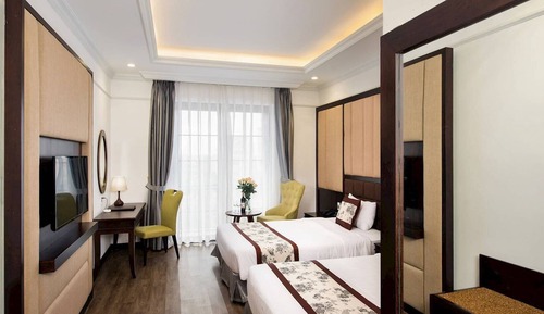 Habitación superior con 1 cama doble o 2 individuales