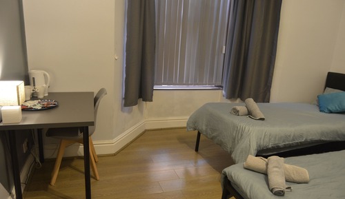 Habitación con 1 cama doble o 2 individuales