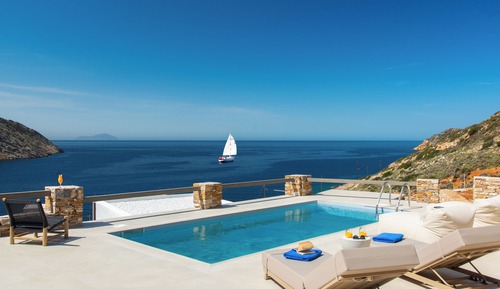 Villa Deluxe, 2 habitaciones, piscina privada, vistas al mar