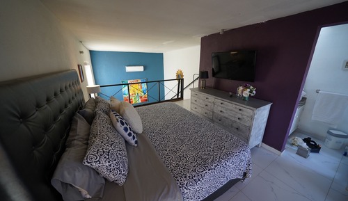 Dúplex Deluxe, 2 habitaciones, 2 baños, en la zona del jardín