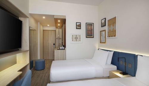Habitación con 2 camas individuales, 2 camas individuales