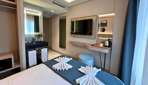Habitación doble superior, balcón