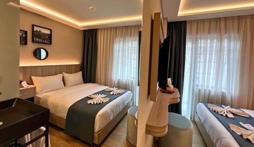 Habitación estándar doble, balcón