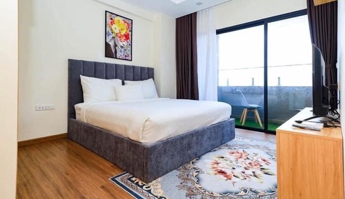 Apartamento Premium, 3 habitaciones, 2 baños, vistas a la playa
