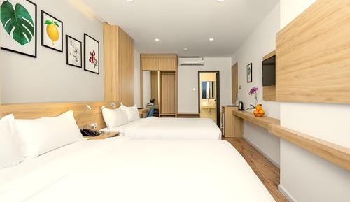 Habitación cuádruple Deluxe