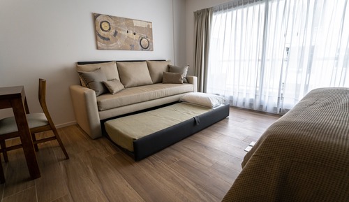 Suite estudio superior, 1 cama de matrimonio con sofá cama