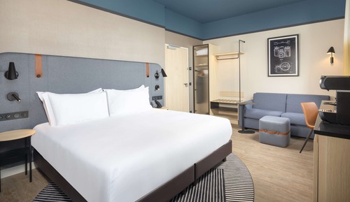 Habitación ejecutiva, 1 cama de matrimonio grande con sofá cama