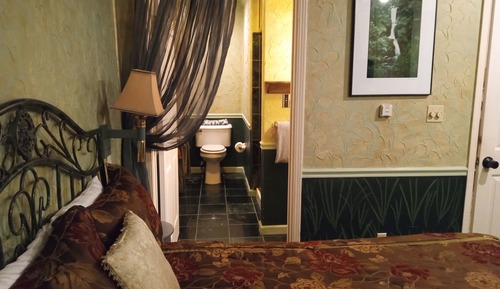 Habitación Deluxe, 1 cama de matrimonio, accesible para personas con discapacidad, chimenea