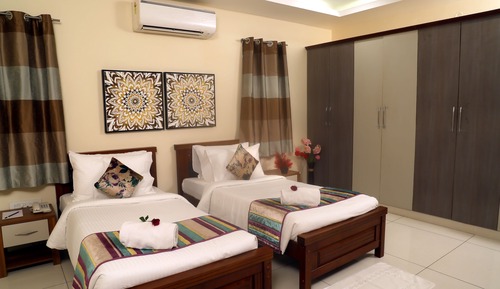 Apartamento ejecutivo, varias habitaciones