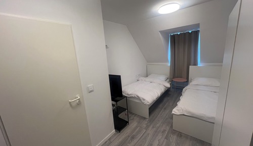 Habitación clásica con 2 camas individuales, vistas a la ciudad