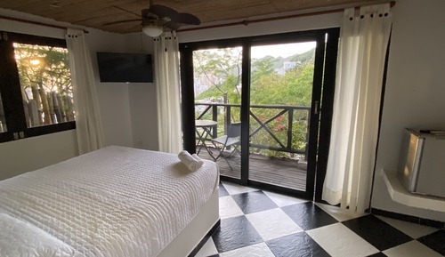 Habitación de diseño doble, balcón