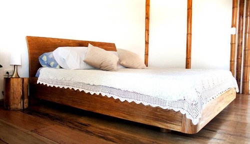Cabaña, 1 cama de matrimonio, balcón, vistas a la colina