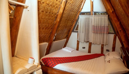 Habitación estándar doble, 1 cama doble, no fumadores, vistas al jardín
