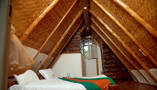 Habitación Deluxe doble, 1 cama doble, no fumadores, vistas al jardín