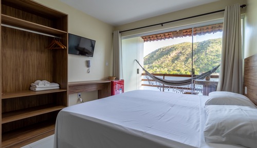 Suite Premium, 1 cama de matrimonio, patio, vistas al río