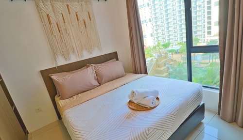 Apartamento Deluxe, 2 habitaciones, no fumadores, vistas a la piscina
