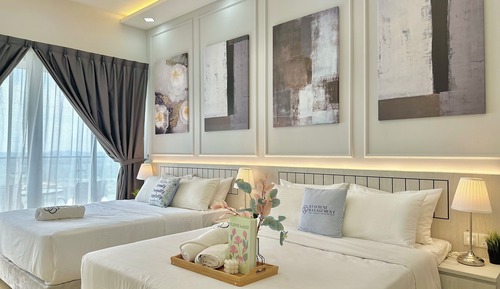 Apartamento de diseño, 3 habitaciones, balcón