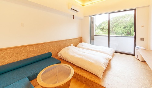 Habitación con 2 camas individuales, no fumadores (2F, with bathroom)