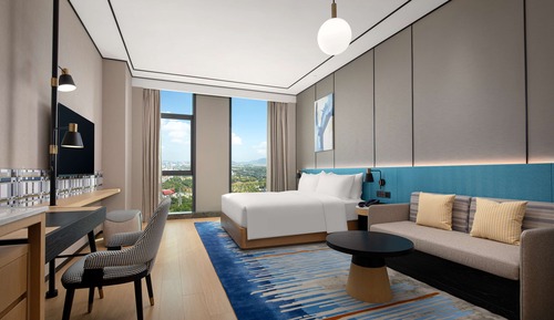 Habitación, 1 cama de matrimonio grande, accesible para personas con discapacidad