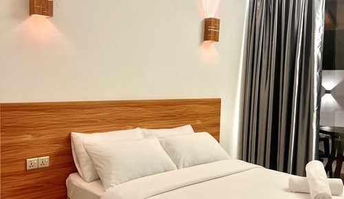 Habitación Deluxe doble, 1 cama doble, vistas al jardín
