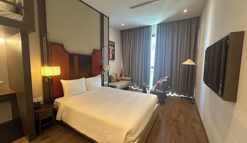 Habitación triple Deluxe, vistas al lago