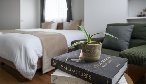 Apartamento ejecutivo, 3 habitaciones, cocina, vistas a la ciudad