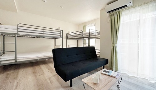 Apartamento superior, varias camas