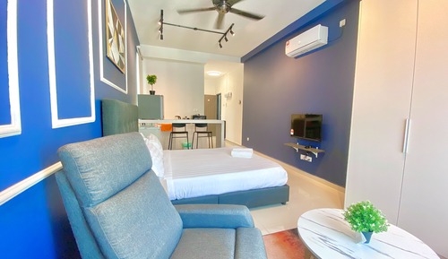Apartamento de diseño, 3 habitaciones, no fumadores, vistas a la ciudad