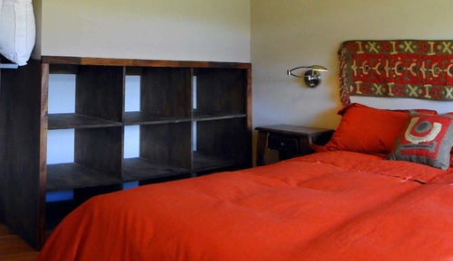 Bungalow familiar, 1 cama doble con sofá cama, vistas al lago
