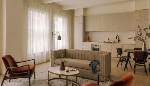 Apartamento, 2 habitaciones, vistas a la ciudad