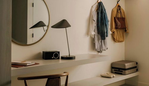 Estudio, 1 cama de matrimonio con sofá cama, vistas a la ciudad