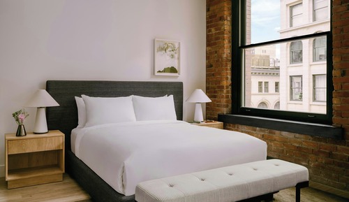 Estudio, 1 cama de matrimonio