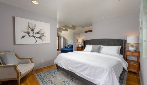 Habitación, 1 cama de matrimonio grande con sofá cama