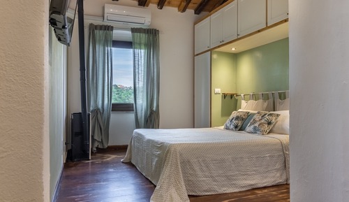 Habitación con 1 cama doble o 2 individuales, terraza