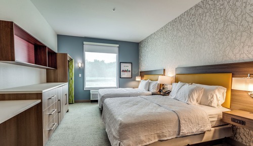 Suite estudio, 2 camas de matrimonio