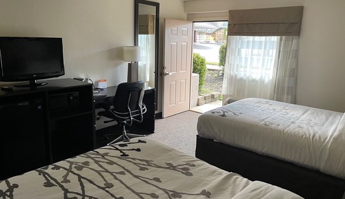 Habitación estándar, 2 camas de matrimonio, no fumadores, balcón