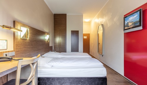 Habitación estándar con 1 cama doble o 2 individuales