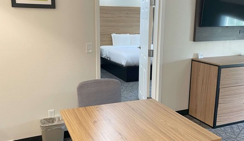 Suite, 1 cama de matrimonio grande con sofá cama, accesible para personas con discapacidad