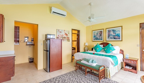 Suite junior, cocina, vistas al mar (Cliffside)