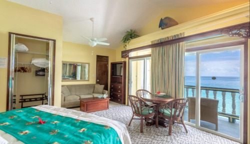 Suite Deluxe, 1 cama de matrimonio grande con sofá cama, vistas al mar (Cliffside)