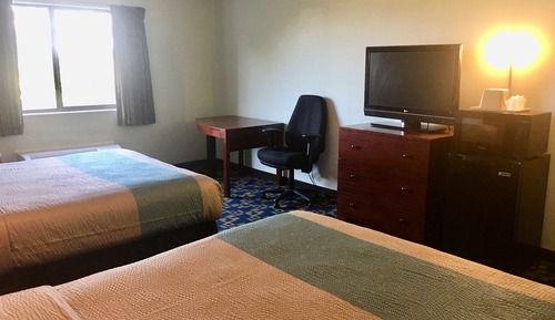 Habitación estándar, 2 camas de matrimonio, no fumadores, frigorífico y microondas