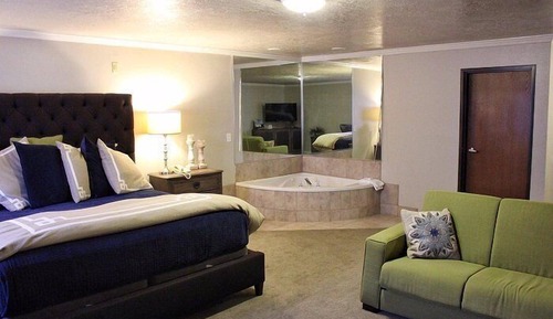 Habitación de lujo, 1 cama de matrimonio grande, no fumadores, bañera de hidromasaje