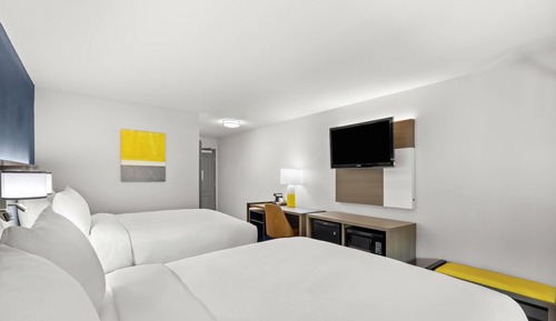 Habitación, 2 camas de matrimonio, no fumadores