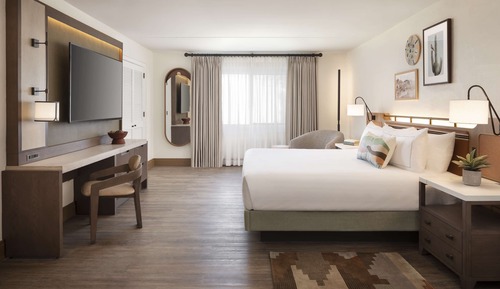 Suite presidencial, 1 cama de matrimonio grande (Mobility, Roll-In Shower)