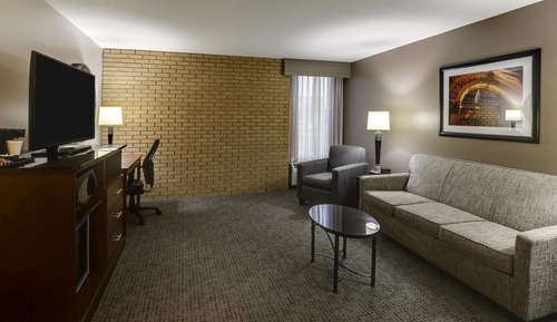 Suite, 1 cama de matrimonio grande con sofá cama, frigorífico y microondas (2 Rooms, Tub)