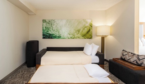 Suite ejecutiva, 2 camas dobles, vistas al lago